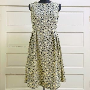ModCloth Number Fun Fan Dress UK14